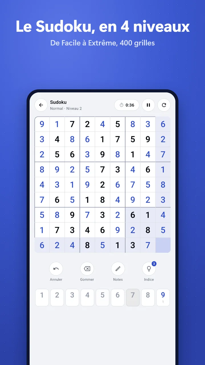 Une grille de Sudoku dans LOGIQA